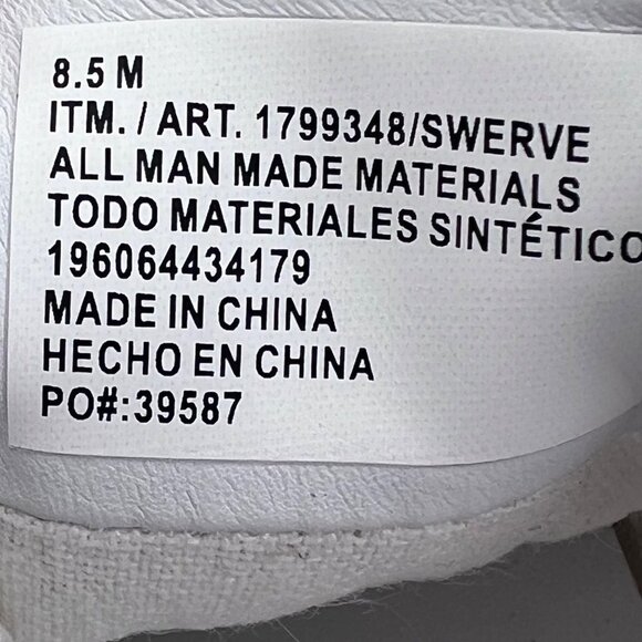 Tretorn Swerve Sneakers Mens Shoes 8.5 White Memory Foam Durable Outsole Light - Picture 10 of 16